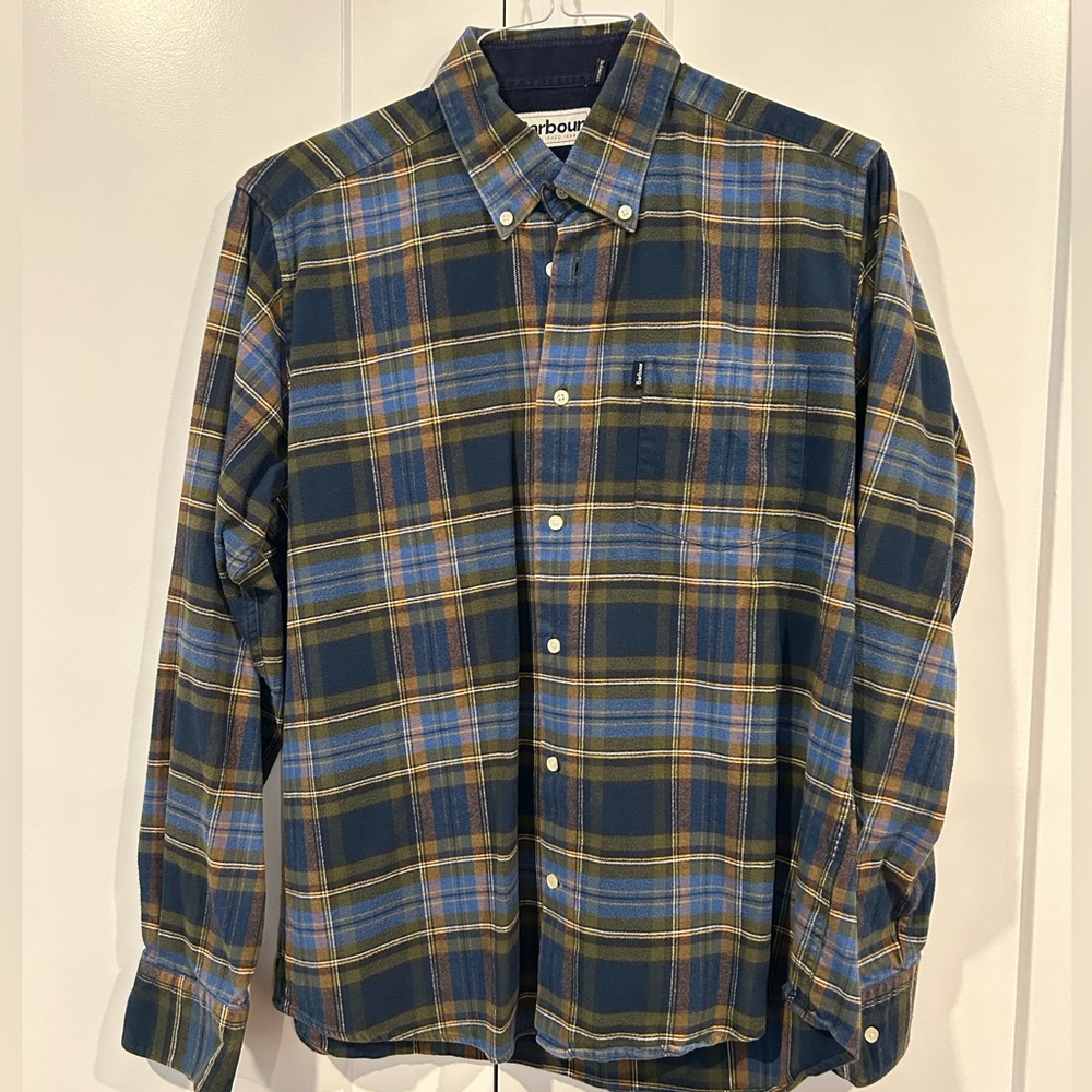 Barbor Size Large Men’s Flannel button down